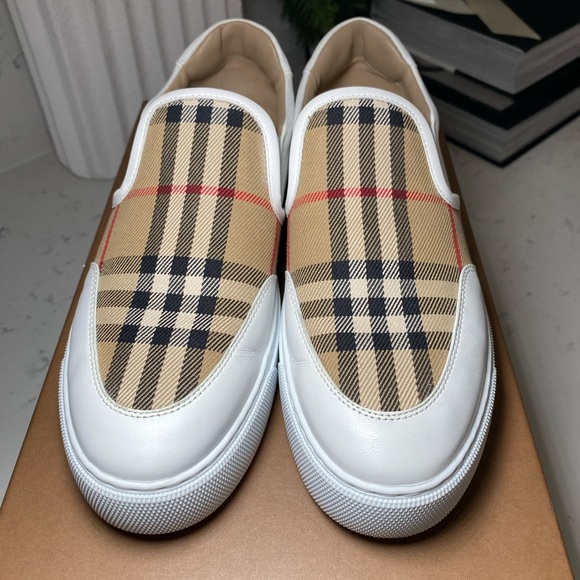 Authentic Burberry Beige Slip-On 
Size: 36.5 - Picture 1 of 6
